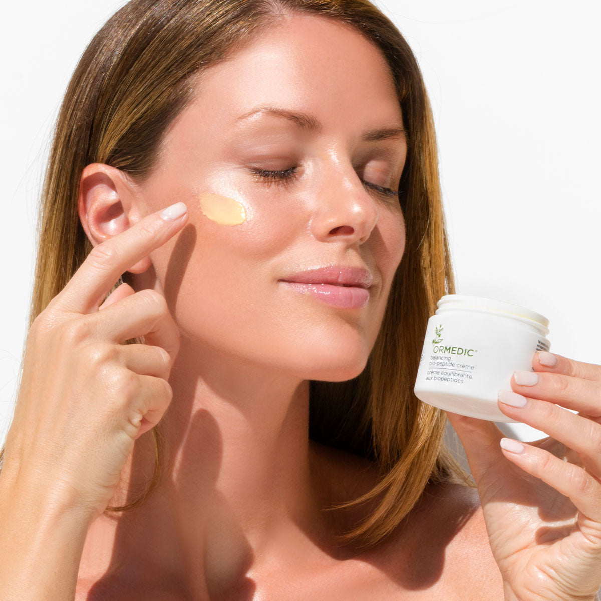 Buy 6 retail ORMEDIC® balancing biopeptide crème get the Pro size for free