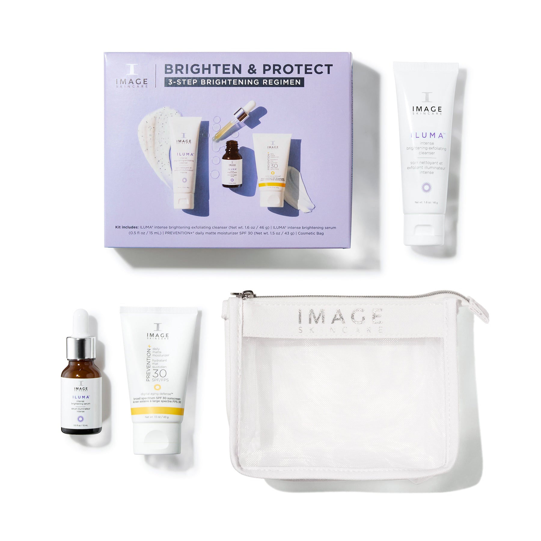 Brighten & Protect Kit 3-step brightening regimen