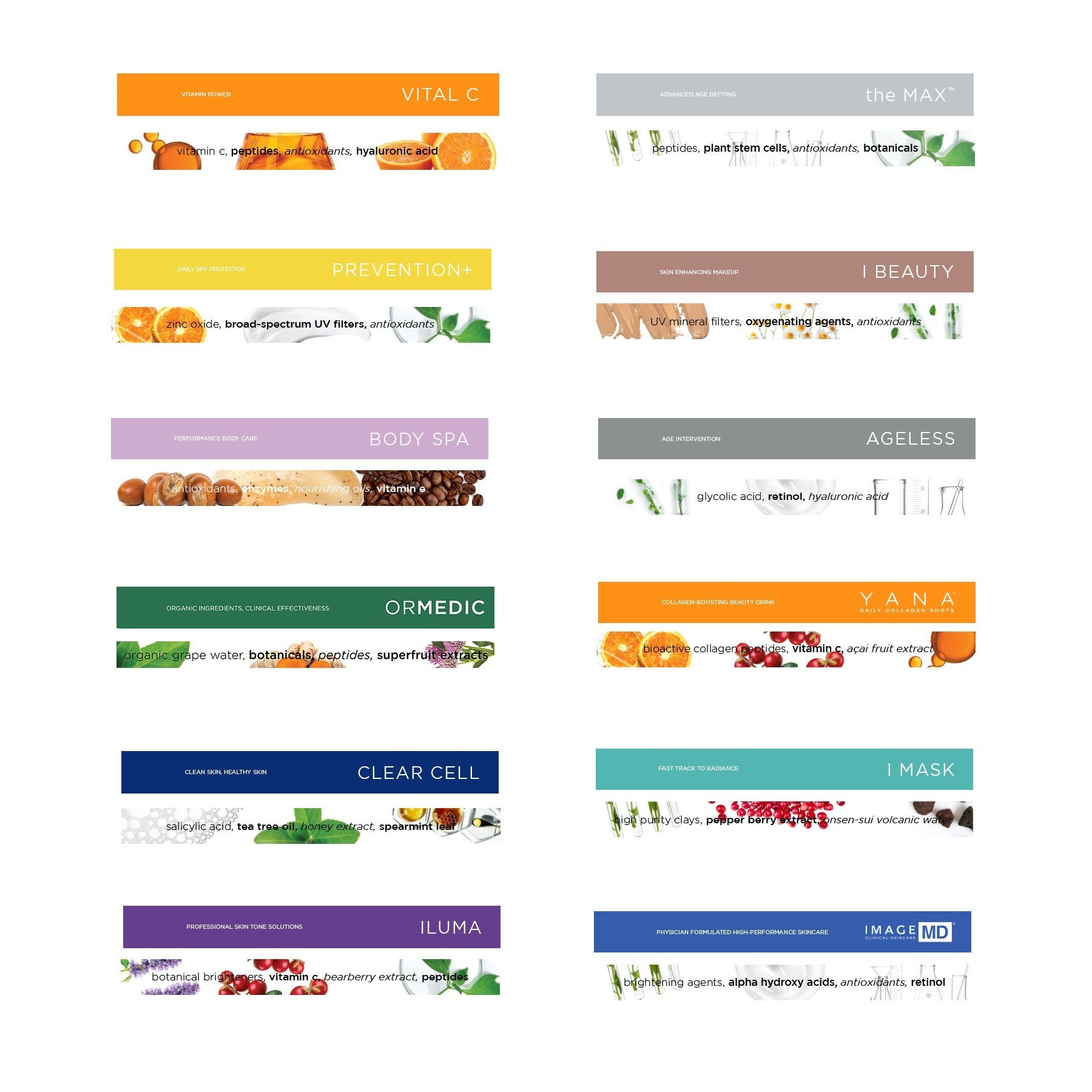 IMAGE shelf talker graphic inserts package