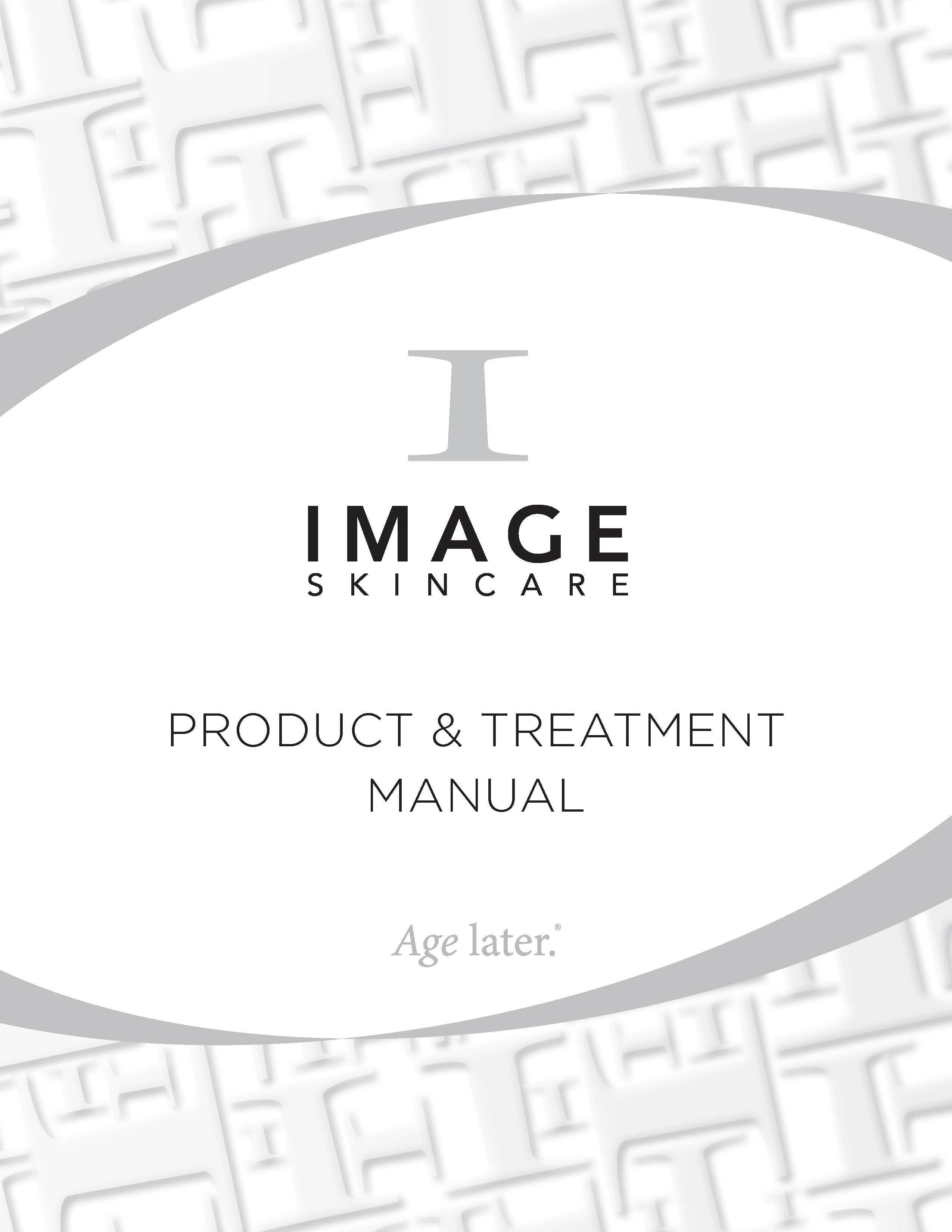 product and skincare treatment manual