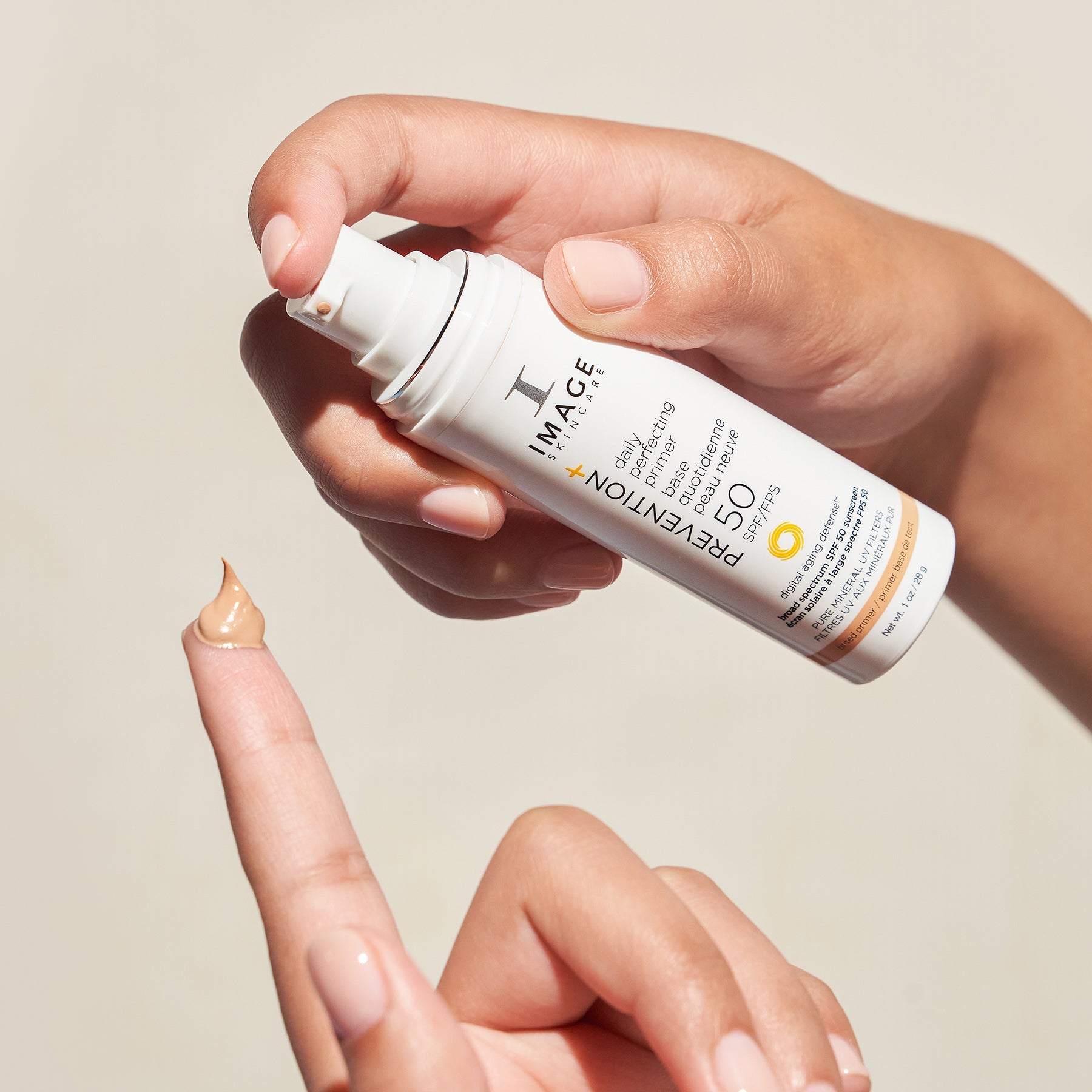 PREVENTION® daily perfecting primer SPF 50